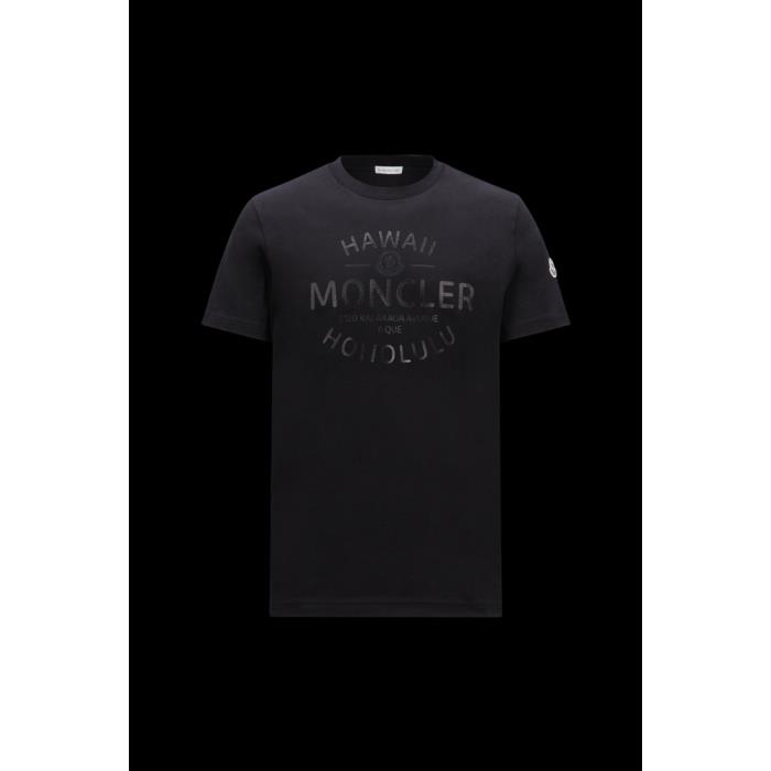 몽클레어 남성 티셔츠 MONCLER 메탈릭 로고 티셔츠 J10918C0004089AJS999